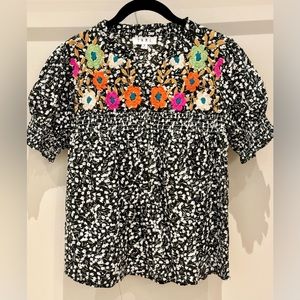 Embroiderd THML blouse